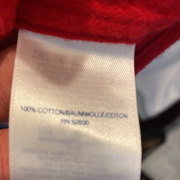 Lands End Long Sleeve Red Men's Traditional Fit Flagship Flannel Shirt Size XL - Picture 3 of 7